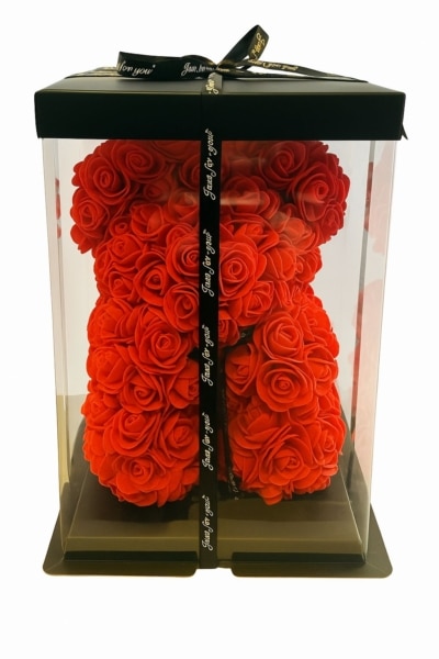 miś z róż poczta kwiatowa warszawa