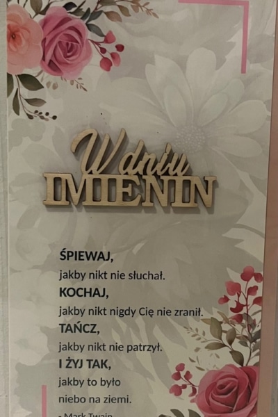 kartka imieniowa poczta kwiatowa warszawa