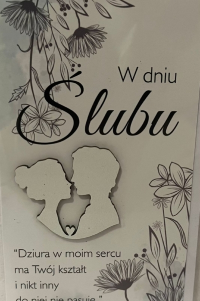 kartka z okazji ślubu poczta kwiatowa warszawa
